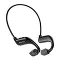 AWEI A897BL luftledning Bluetooth sportheadset vattentäta hörlurar trådlösa hörlurar