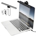 Clip-on Skärm LED-Lampa med USB Kabel - Svart