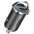 Joyroom C-A35 USB-A & USB-C Snabb Billaddare - 45W - Svart