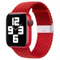 Apple Watch Series 7/SE/6/5/4/3/2/1 Stickat Armband - 45mm/44mm/42mm - Röd