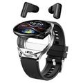 T97 2-i-1 Smart Watch med inbyggda TWS-hörlurar